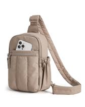 Bolsa Transversal BAGSMART Puffer Pequena 17x8x26cm 4L Camel Bolsa Transversal BAGSMART Puffer Pequena 17x8x26cm 4L Camel