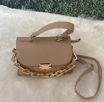 Bolsa transversal bege Bolsa transversal bege