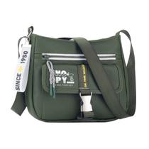 Bolsa Transversal Carteiro Média Snoopy Feminina Casual