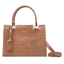 Bolsa Transversal Castelo Croco Moda Clássica Feminina