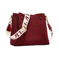 Bolsa Transversal Casual Feminina Com Design Elegante E Cordão De Marca