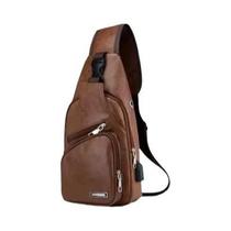 Bolsa Transversal Casual Masculina De Grande Capacidade Com Carregamento USB Para Esportes Ao Ar Bolsa Transversal Casual Masculina De Grande Capacidade Com Carregamento USB Para Esportes Ao Ar