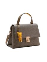 Bolsa Transversal Chenson Duo Monograma 3483697 Cafe