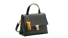 Bolsa Transversal Chenson Duo Monograma Fashion Preto