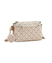 Bolsa Transversal Chenson Monograma Elegance Bege
