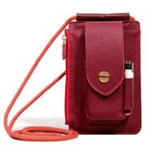 Bolsa Transversal Cigarreira em Couro Artlux 9057