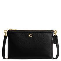 Bolsa Transversal Coach Legacy com Zíper Superior Preta Tamanho Único Bolsa Transversal Coach Legacy com Zíper Superior Preta Tamanho Único