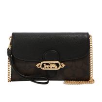 Bolsa transversal Coach Signature Elle Hardware Chain
