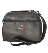 Bolsa transversal com bolso frontal smartbag couro