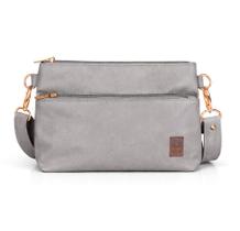 Bolsa Transversal Corah Cinza
