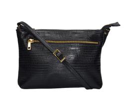 Bolsa Transversal Couro Feminina Pequena Madamix MDXB361