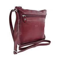 Bolsa Transversal CRAVINA em Couro Galvani Bolsa Transversal CRAVINA em Couro Galvani