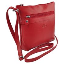 Bolsa Transversal CRAVO em Couro Galvani