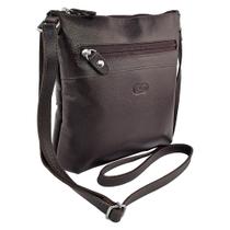 Bolsa Transversal CRAVO em Couro Galvani