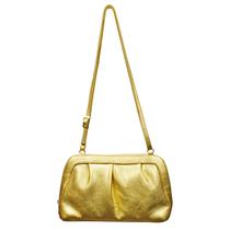 Bolsa Transversal Crossbody Feminina Pequena Couro Legítimo Madamix