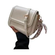 Bolsa Transversal De Couro Com Fivela Quadrada, Bolsa Pequena Versátil Para Usar Sob O Braço, Lenço Bolsa Transversal De Couro Com Fivela Quadrada, Bolsa Pequena Versátil Para Usar Sob O Braço, Lenço
