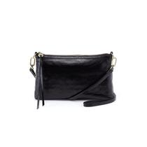 Bolsa Transversal de Couro Conversível HOBO Darcy Preta