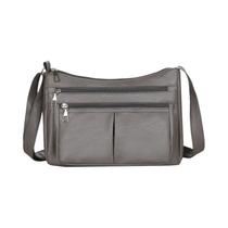 Bolsa Transversal De Couro Macio Para Mulheres, Designer De Moda Coreana, Marca De Luxo, Versátil