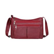 Bolsa Transversal De Couro Macio Para Mulheres, Designer De Moda Coreana, Marca De Luxo, Versátil