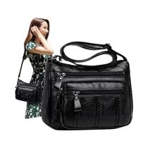 Bolsa Transversal De Couro Macio Para Mulheres, Designer De Moda Coreana, Marca De Luxo, Versátil Bolsa Transversal De Couro Macio Para Mulheres, Designer De Moda Coreana, Marca De Luxo, Versátil