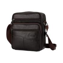 Bolsa Transversal De Couro Preta Para Homens, Bolsa De Ombro Casual Para Negócios Com Alça, Bolsa De Bolsa Transversal De Couro Preta Para Homens, Bolsa De Ombro Casual Para Negócios Com Alça, Bolsa De