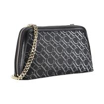 Bolsa Transversal De Couro Suede De Luxo Leve Com Corrente E Estampa Da Letra CH, Bolsa De Designer