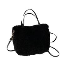 Bolsa Transversal De Inverno Para Mulheres Em Pelúcia Sintética, Bolsa De Ombro Macia E Luxuosa, Bolsa Transversal De Inverno Para Mulheres Em Pelúcia Sintética, Bolsa De Ombro Macia E Luxuosa,