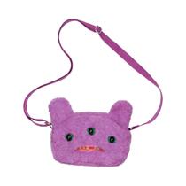 Bolsa Transversal De Pelúcia Fofa Para Meninas, Monstro Dentuço Feio Fuggler, Desenho Animado De
