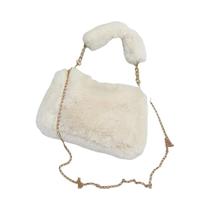 Bolsa Transversal De Pelúcia Sintética Quente Para Outono/Inverno, Pequena Bolsa De Ombro Com Bolsa Transversal De Pelúcia Sintética Quente Para Outono/Inverno, Pequena Bolsa De Ombro Com