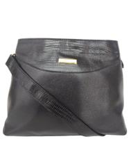 Bolsa transversal estruturada lorem couro Bolsa transversal estruturada lorem couro