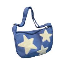 Bolsa Transversal Feminina Ajustável Com Estrela, Bolsa Versátil Em Forma De Pentagrama, Bolsa Tote
