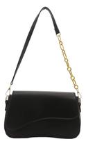 Bolsa Transversal Feminina Alça Metade Corrente Estilosa Top