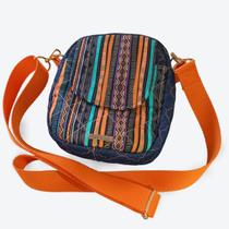 Bolsa Transversal Feminina Allegra II Em Tecido Jeans Bolsa Transversal Feminina Allegra II Em Tecido Jeans