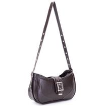 Bolsa Transversal Feminina Bolsa Pequena Tipo Baguete Meia Lua