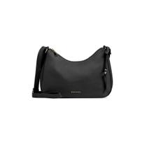 Bolsa Transversal Feminina Canoa New Saffiano Preta