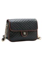 Bolsa Transversal Feminina Chenson 3485671 Matelassê Cor:Preto