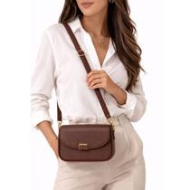 Bolsa Transversal Feminina Compacta com Alça Ajustável -