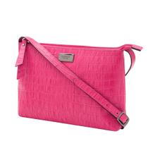 Bolsa Transversal Feminina Couro Legítimo Mariart 2190 Pop