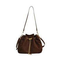 Bolsa Transversal Feminina De Camurça Sintética Macia Cor Sólida Com Alça De Linha 2026 Bolsa Transversal Feminina De Camurça Sintética Macia Cor Sólida Com Alça De Linha 2026