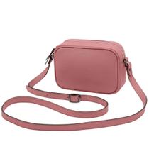 Bolsa Transversal Feminina De Couro Bovino Mariart Mini Jeri