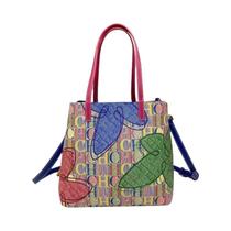 Bolsa Transversal Feminina De Grande Capacidade Com Estampa De Letras CH, Sensação Premium, Bolsa Bolsa Transversal Feminina De Grande Capacidade Com Estampa De Letras CH, Sensação Premium, Bolsa
