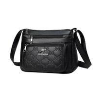 Bolsa Transversal Feminina De Grande Capacidade E Moda Com Múltiplas Camadas Para Mães De Meia-Idade Bolsa Transversal Feminina De Grande Capacidade E Moda Com Múltiplas Camadas Para Mães De Meia-Idade