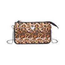 Bolsa Transversal Feminina De Moda Em Cor Sólida Com Cadeado Para Celular E Alça De Ombro