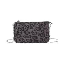 Bolsa Transversal Feminina De Moda Em Cor Sólida Com Cadeado Para Celular E Alça De Ombro