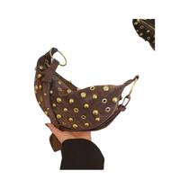 Bolsa Transversal Feminina Em material sintético, Forma De Lua Crescente, Bolsa Vegana Com Alça De Bolsa Transversal Feminina Em material sintético, Forma De Lua Crescente, Bolsa Vegana Com Alça De