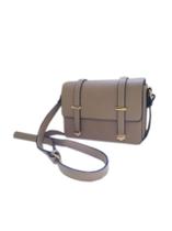 Bolsa Transversal Feminina Estilosa Finder Cor Cáqui Neutra
