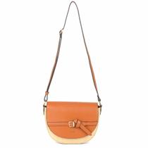 Bolsa Transversal Feminina Gash Marrom