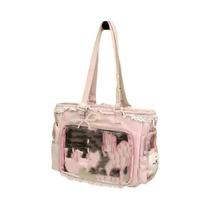 Bolsa Transversal Feminina Grande Estilo Itabag Japonesa Com Estampa De Bailarina, Bolsa De Ombro