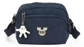 Bolsa Transversal Feminina Mickey Mouse Disney Pequena - Luxcel