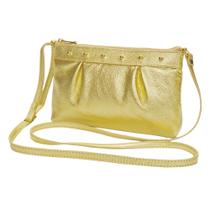 Bolsa Transversal Feminina Pequena Couro Legítimo Macio Mole